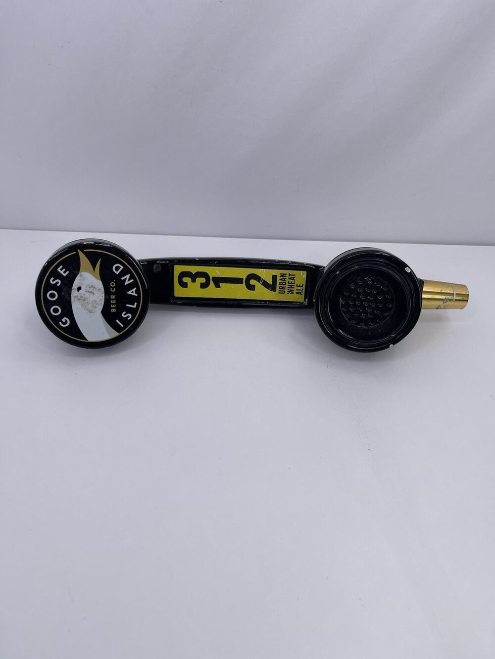 Goose Island 312 Urban Wheat Ale Beer Tap Handle Vintage Phone Receiver Style